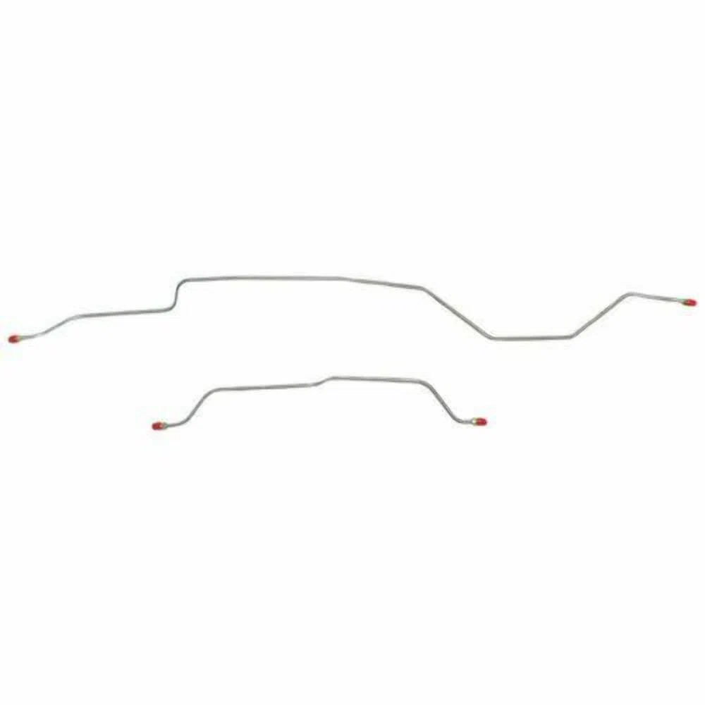 Rear Brake Line Kit for 1963-66 Chevrolet C10 1_2 Ton Truck Stainless TRA6401SS